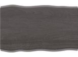 Syfax™ Piano Tavolo Marrone Scuro 80X50X(2-4)Cm In Rovere Non Trattato