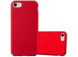 Cadorabo Custodia Per Apple Iphone 7 / 7S / 8 / Se 2020 Copertura Protettiva In Rosso Custodia Rigida Per Telefono Cellulare Custodia