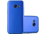 Cadorabo Cover Protettiva Per Samsung Galaxy A5 2017 Custodia In Blu Custodia Per Telefono Cellulare Tpu Custodia In Silicone Cover Case