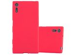 Cadorabo Custodia Protettiva Per Sony Xperia Xz / Xzs Custodia In Rosso Telefono Cellulare Tpu Etui Cover Case