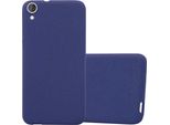 Cadorabo Custodia Protettiva Per Htc Desire 820 In Blu Custodia Per Telefono Cellulare Tpu Etui Cover Case