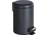 Cestino A Pedale Per Cosmetici Leman Nero 3 L