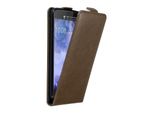 Cadorabo Cover Per Htc U Ultra Cover Protettiva In Marrone Custodia Flip Per Telefono Cellulare Custodia Cover