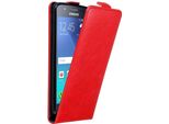Cadorabo Cover Per Samsung Galaxy J5 2015 Cover Protettiva In Rosso Flip Case Custodia Del Telefono Cellulare Cover