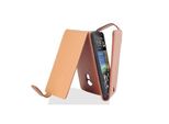 Cadorabo Custodia Protettiva Per Htc One Max T6 Custodia In Marrone Custodia Per Cellulare Flip Case Cover Imitazione Pelle
