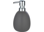 Distributore Di Sapone Wenko Mod. Polaris Grigio Opaco, Ceramica, 390 Ml