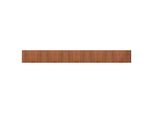 Vidaxl Tappeto Rettangolare Marrone 60X500 Cm Bamboo