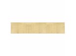 Vidaxl Tappeto Rettangolare Naturale Chiaro 60X300 Cm Bamboo