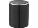 Wenko Cestino Per Rifiuti 2 L Cosmetici Coperchio Basculante Rifiuti Inca Bagno Wc Cucina Ufficio