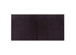 Vidaxl Tappeto Rettangolare Marrone Scuro 100X200 Cm Bamboo