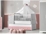 Elegante Lettino Per Neonato Multicolore Arredo Perfetto Per La Cameretta Del Bambino