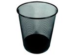 Cestino In Filo Metallico 12L. Nero