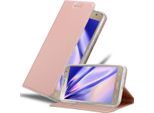 Cadorabo Custodia Per Cellulare Per Samsung Galaxy J7 2015 Custodia Protettiva In Rosa Cover Etui Book Case Booklet