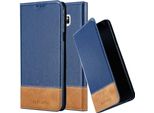 Cadorabo Custodia Per Samsung Galaxy Note 5 Custodia Protettiva In Blu Shandy Custodia Book Case Custodia In Similcuoio