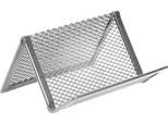 Supporto In Filo Metallico Per Biglietti Da Visita, Argento