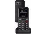 Beghelli SLV11 Telefono Per Anziani Dual Sim Nero Con Tasto Sos E Chiamata Rapida
