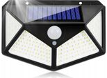 Lumiled Lampada Solare Con Rilevatore Di Movimento 100 Led 3 Modalità Applique Solare IP44 Luce Solare Per Giardino Sicurezza Applique Lampada Da Parete Per Esterno