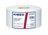 Carta Igienica Jumbo 240 Mm In Cellulosa A 2 Veli - 6 Rotoli