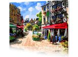 Pittura Con Numeri Su Tela 40X50Cm Street