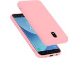 Cadorabo Custodia Protettiva Per Samsung Galaxy J5 2017 Custodia In Rosa Telefono Cellulare Custodia Cover Tpu Etui