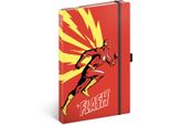 Taccuino Foderato Con Elastico Ca. A5 - Taccuino Per Donne, Ragazze, Ragazzi, Adolescenti E Bambini - Quaderno Per Scuola E Ufficio (Flash)