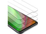 Cadorabo 3X Pellicola Blindata Per Zte Nubia Play Pellicola Protettiva In Vetro Temperato Naturale