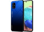 Cadorabo Custodia Per Samsung Galaxy A71 5G Custodia Protettiva In Nero Custodia Del Telefono Cellulare Custodia Tpu Cover Vetro Temperato Custodia