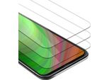 Cadorabo 3X Pellicola Blindata Per Motorola One Fusion+ Pellicola Protettiva In Vetro Temperato Naturale Screen Protector