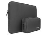 Custodia Per Laptop Da 14 Pollici - Custodia Per Laptop Adatta A Macbook Pro Da 14 Pollici - Custodia Per Tablet - Con Custodia Organizzatrice Di Cavi - Nero