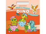 BaloušEk Stampa Il Libro Da Colorare Attacca E Colora - Dino