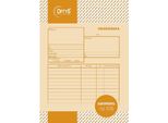 Modulo D' Optys A5, Senza Carta Carbone, 100 Fogli