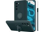 Cadorabo Custodia Per Huawei P40 Cover Protettiva In Verde Custodia Per Telefono Cellulare Tpu Custodia Cover