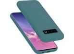 Cadorabo Custodia Protettiva Per Samsung Galaxy S10 4G Custodia In Verde Telefono Cellulare Custodia Cover Tpu Etui
