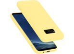 Cadorabo Custodia Protettiva Per Samsung Galaxy S8 Custodia In Giallo Telefono Cellulare Custodia Cover Tpu Etui