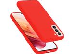 Cadorabo Custodia Protettiva Per Samsung Galaxy S22 Custodia In Rosso Telefono Cellulare Custodia Cover Tpu Etui