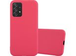 Custodia Cadorabo Per Samsung Galaxy A52 (4G / 5G) / A52S Custodia Protettiva In Rosso Custodia Per Cellulare Tpu Custodia In Silicone Cover