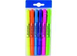 Evidenziatore Centropen 8722, 1-4 Mm, Punta A Cuneo, Set Da 6