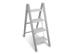 Scala A Gradini Pieghevole 4 Gradini Argento Scala A Gradini Pieghevole Alluminio