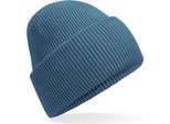 Beechfield B385R | Classic Engineered Deep Cuffed Beanie - Farbe: Airforce Blue - GrößE: Taglia Unica