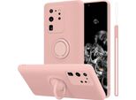 Custodia Cadorabo Per Samsung Galaxy S20 Ultra Custodia Protettiva In Rosa Custodia Per Cellulare Tpu Etui Case Cover