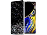 Cadorabo Cover Per Samsung Galaxy Note 9 Cover Protettiva In Nero Custodia Per Telefono Cellulare Tpu Custodia Glitter Cover Glitter