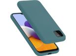 Cadorabo Custodia Protettiva Per Samsung Galaxy A22 5G In Verde Custodia Del Telefono Cellulare Custodia Cover Tpu Etui