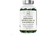 Aavalabs Spirulina & Chlorella Complex Vegan Caps. 200 Capsule