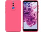 Cadorabo Cover Per Huawei Mate 10 Lite Cover Protettiva In Tpu Rosso Custodia In Silicone Custodia Per Cellulare