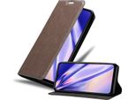 Cadorabo Cover Per Samsung Galaxy M33 5G Cover Protettiva In Marrone Custodia Per Cellulare Cover Chiusura Magnetica