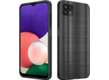Cadorabo Cover Per Samsung Galaxy A22 5G Cover Protettiva In Nero Custodia Per Telefono Cellulare Tpu Custodia In Silicone Custodia
