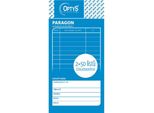 Paragon Business Optys, A6, Numerati, 2X50 Fogli, Blu