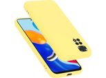 Cadorabo Custodia Protettiva Per Xiaomi Redmi Note 11 4G / 11S 4G Custodia In Giallo Telefono Cellulare Caso Case Cover Tpu Etui