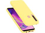 Cadorabo Custodia Protettiva Per Samsung Galaxy A9 2018 Custodia In Giallo Telefono Cellulare Custodia Cover Tpu Etui