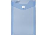 Cartella Karton P+P Con Stampa A6 Blu Trasparente